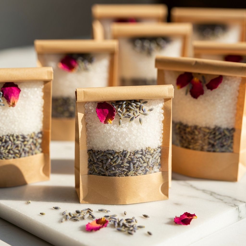 BATHE spa proizvodi - luksuzne soli za kupanje u kraft papirnoj ambalazi